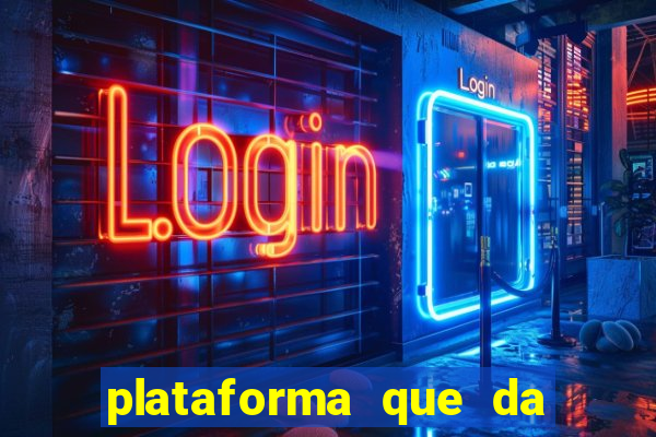 plataforma que da bonus de registro